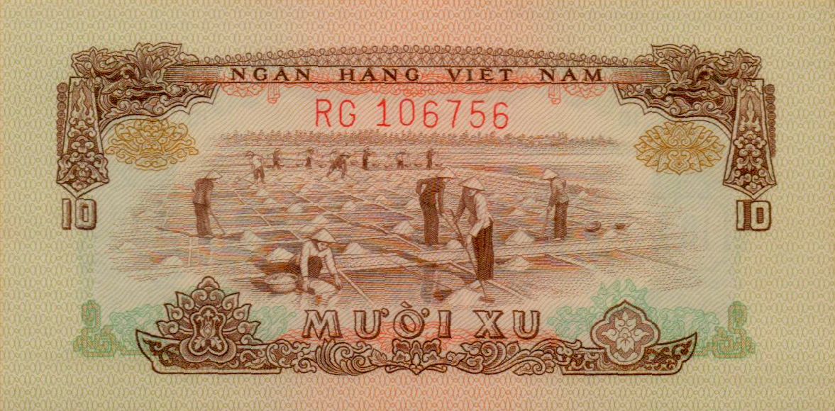 South Vietnam 10 1975 UNC P-37